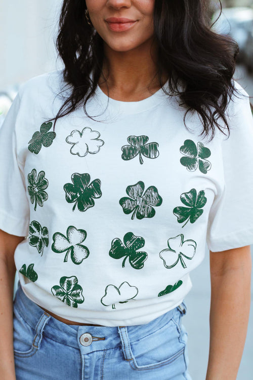 Clover on Repeat Tee