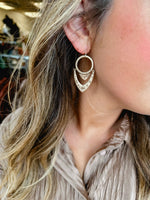 Geometric Earrings Gold