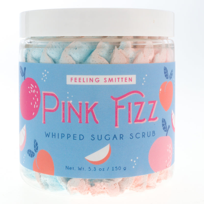 Pink Fizz Whipped Sugar Scrub - shoptheexchange