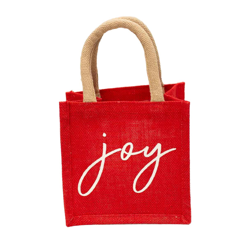 Reusable - Joy Script Petite Gift Tote