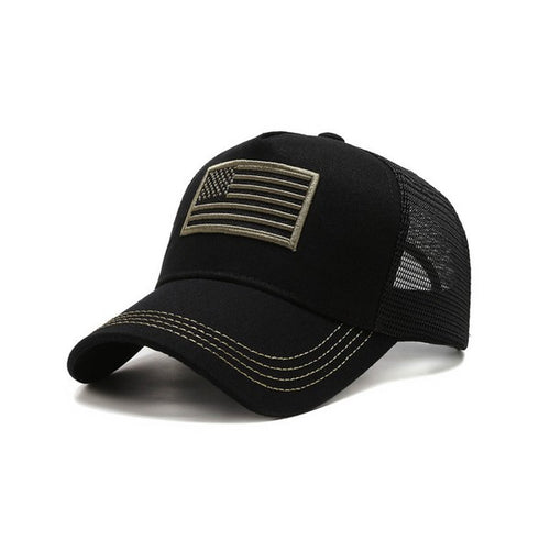 OE: American Flag Unisex Trucker Hat
