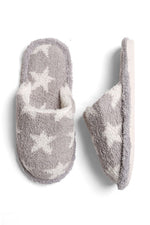 OE: Winter Luxury Soft Star Pattern Slipper