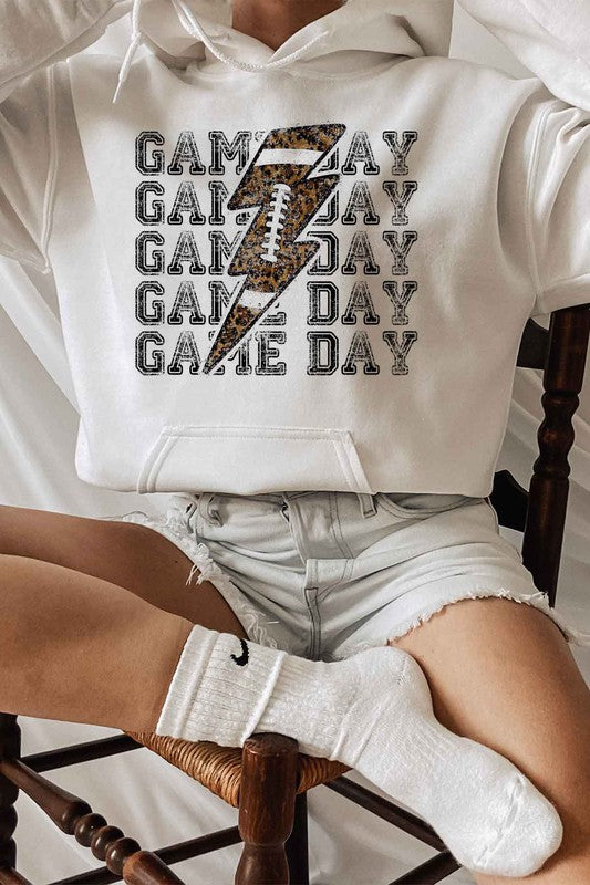 LEOPARD GAMEDAY GRAPHIC HOODIE