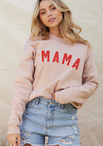 SALE Pink Tones Mama Sweatshirt
