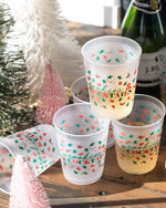 Cookies & Cocktails Reusable Shatterproof Stackable Cups (Set of 10)