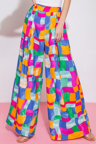 Sunset Abstract Pants