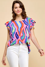 Happy Days Abstract Top
