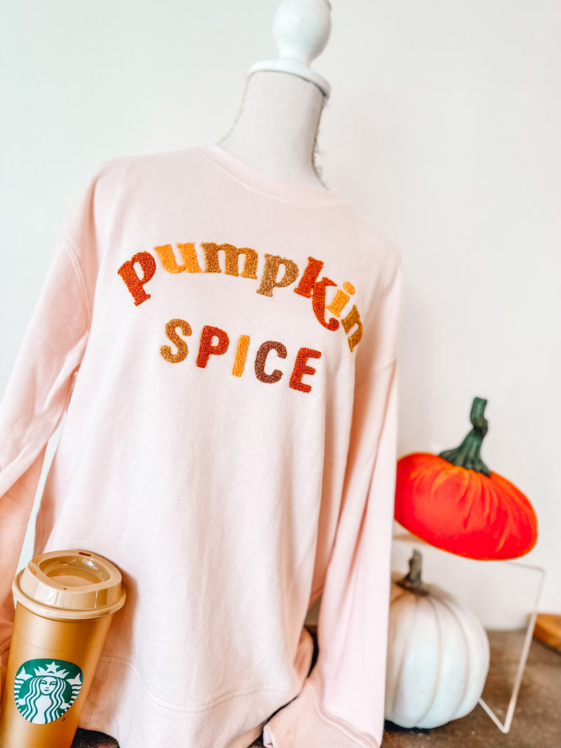 Medium- Pumpkin Spice Sweatshirt