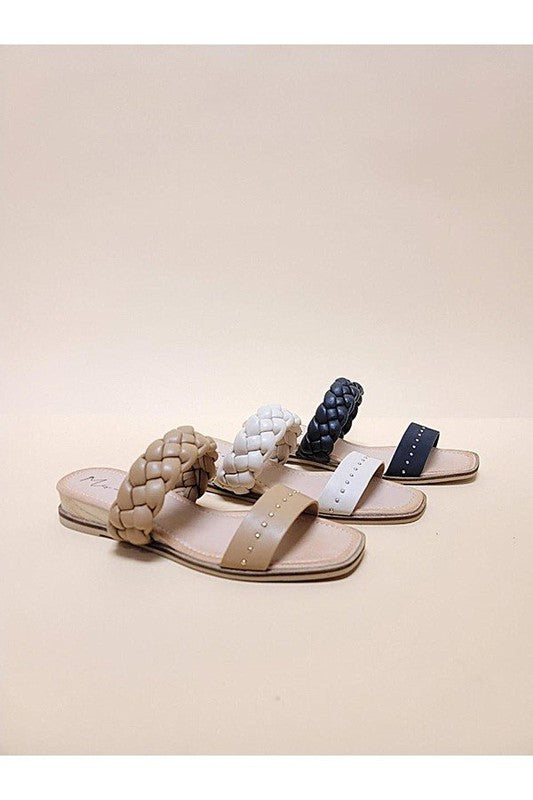 OE: Braided Flat Sandal