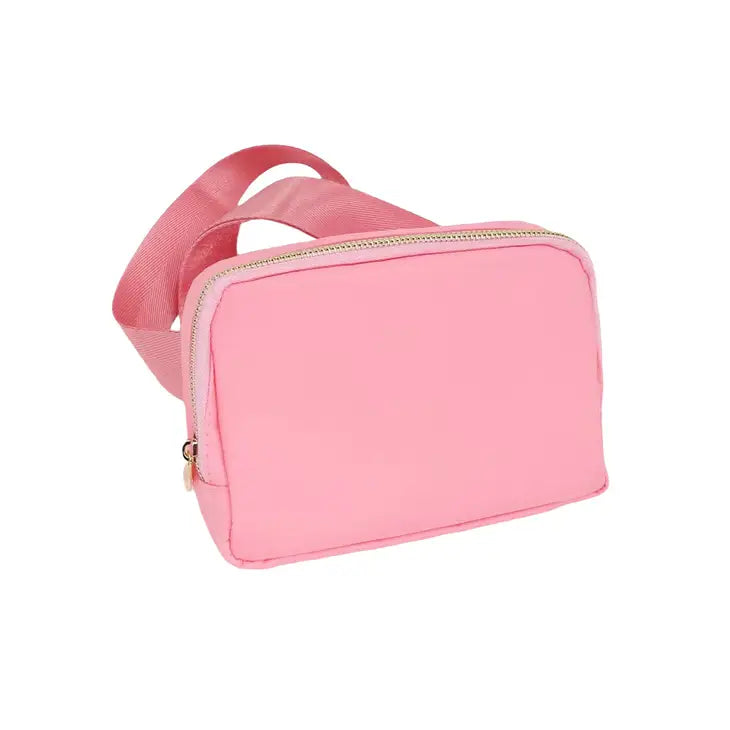 Varsity Collection Fannie Waist Pack Bag - Pink