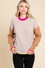 Freely Made Colorblock Pullover
