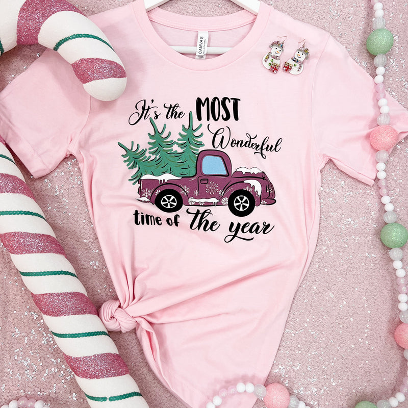 Online Exclusive: Truck Most Wonderful Time Of The Year Soft Graphic Tee