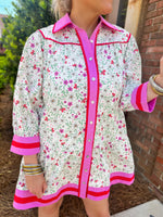 Cue the Charm Dress- Ecru
