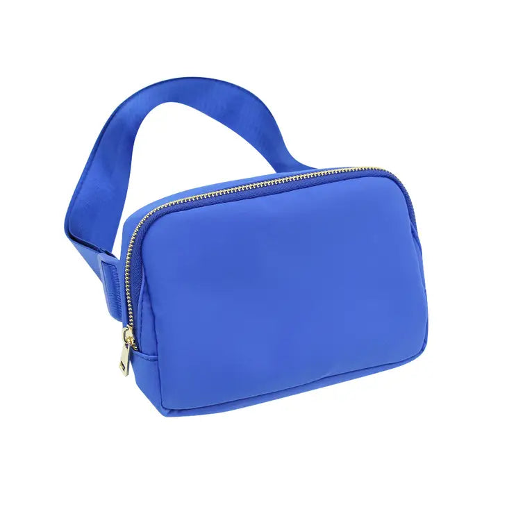 Varsity Collection Fannie Waist Pack Bag - Royal Blue