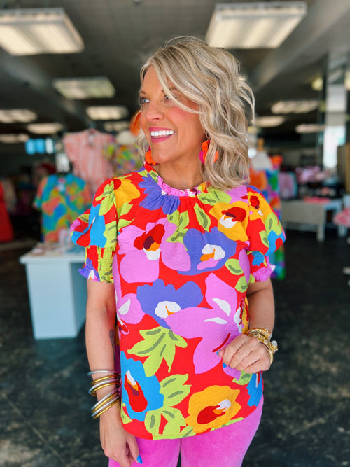 Be Bold Floral Top