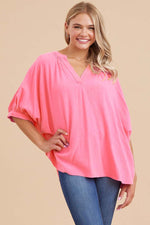 Elevated Basics Top - Pink