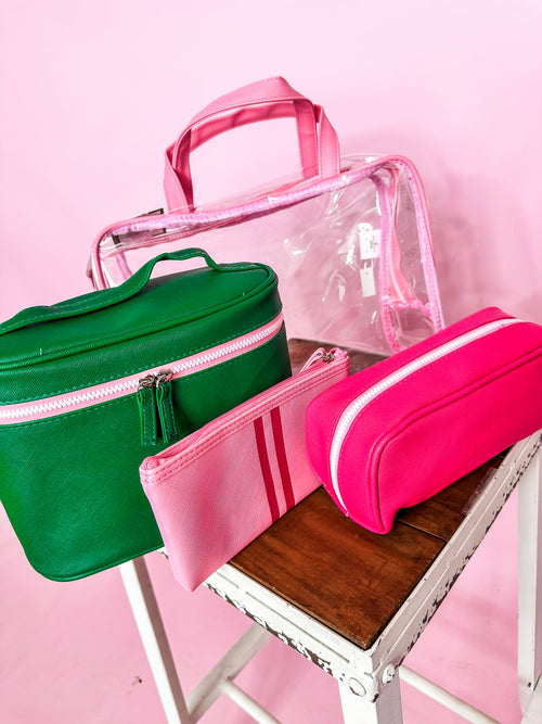 Live Travel Gift Set- Pink/Kelly