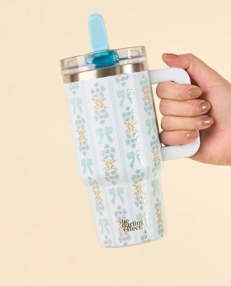 Oh So Fancy 20oz Tumbler- Blue