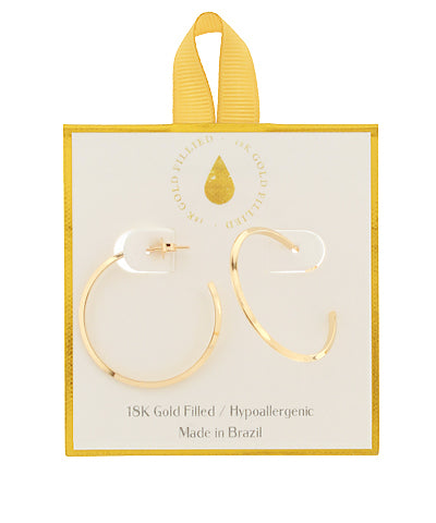 Hypo Metal Hoops * 18k Gold Filled