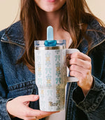 Oh So Fancy 20oz Tumbler- Blue