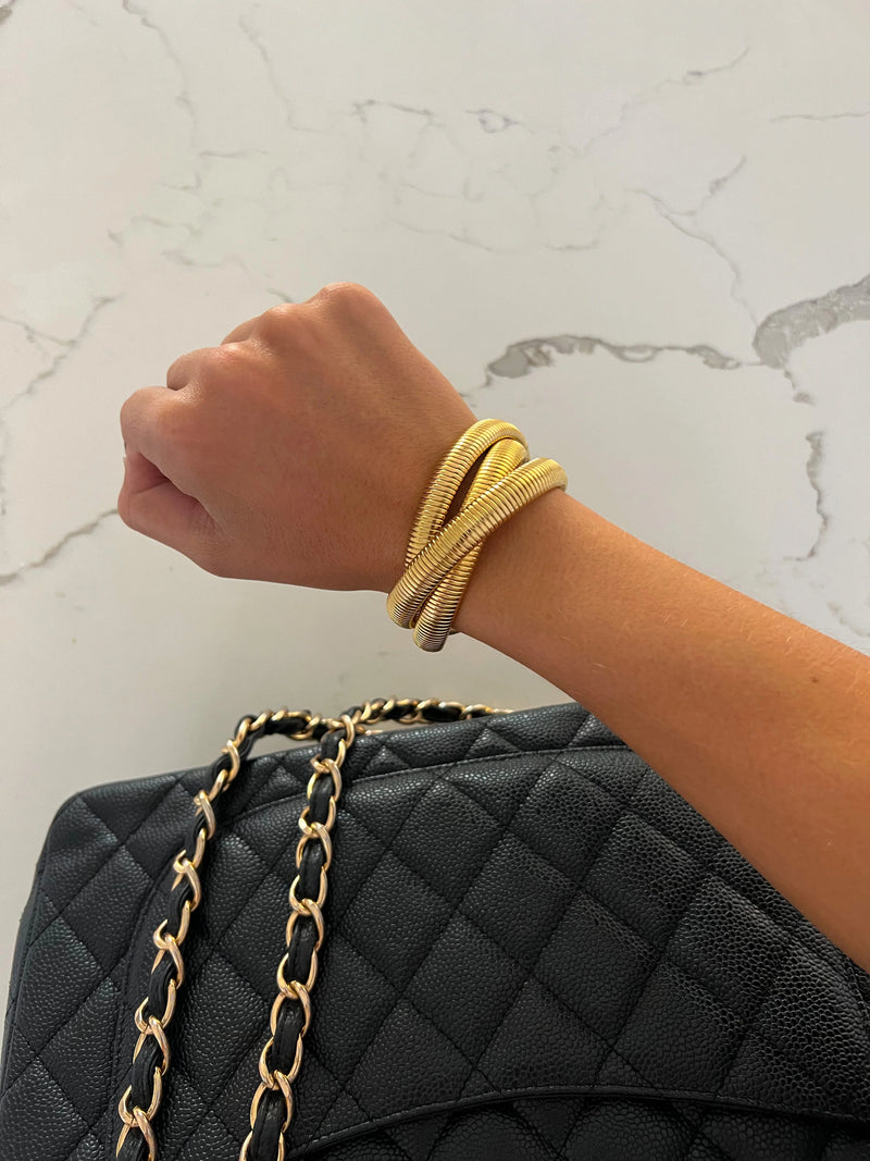 CHAN SUTT WATER RESISTANT TRIPLE GOLD EMMA