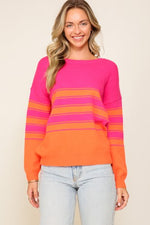 Bold Move Striped Sweater