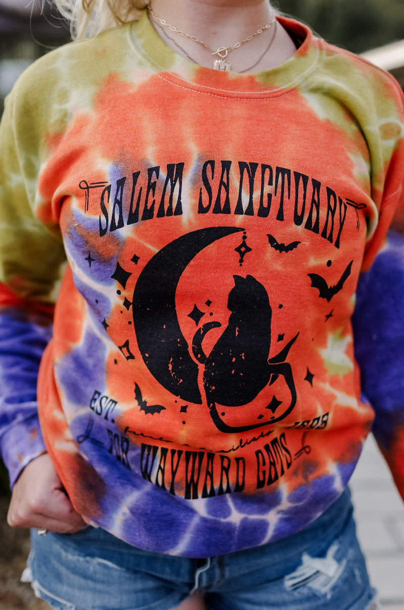 OE: Salem Sanctuary (Tie Dye Sweatshirt)