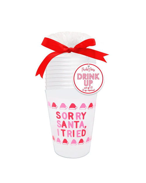 Sorry Santa, I Tried Reusable Shatterproof Stackable Cups (Set of 10)