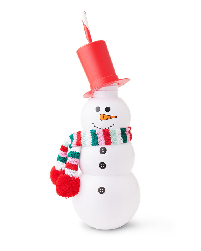 The Snowman Sipper - Holds Entire Bottle Of Wine