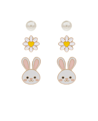 Pearl, Bunny & Flower 3 pc Set