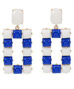 GAME DAY Color Square Earrings