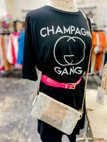 DEAL Champagne Gang T Shirt Dress