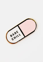 💊 Chill Pill Enamel Pin - shoptheexchange