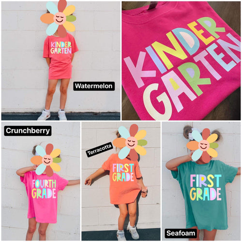 Vibrant Grade Shirts - Comfort Colors