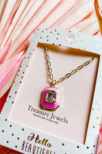 Treasure Jewels Connie Light Pink Necklace