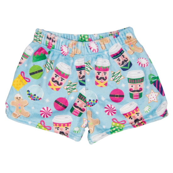Nutcracker Plush Shorts - shoptheexchange