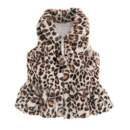 Ivory Leopard Vest - shoptheexchange