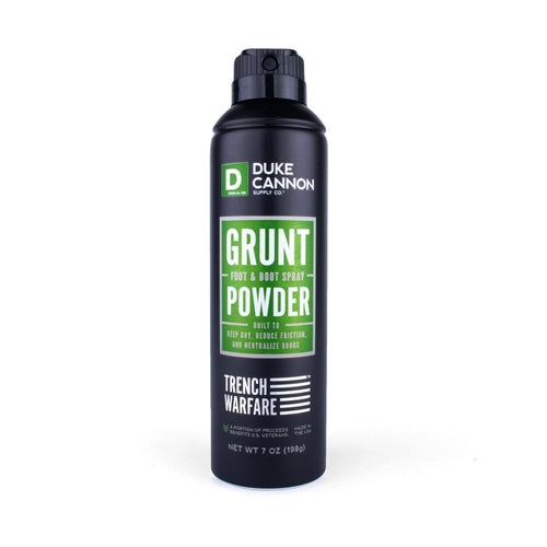 Duke Cannon - Grunt Foot & Boot Powder Spray - shoptheexchange