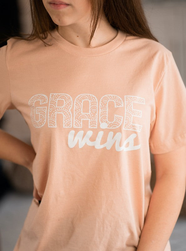Grace Wins Graphic Tee