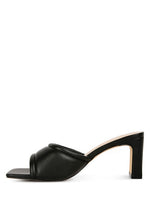 OE: Celine Quilted Block Heeled Sandals