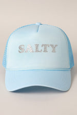 OE: Glitter SALTY Printed Foam Trucker Hat