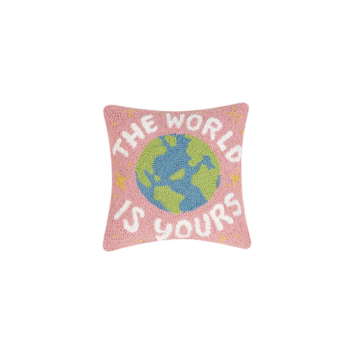 The World Is Yours Hook Pillow - shoptheexchange