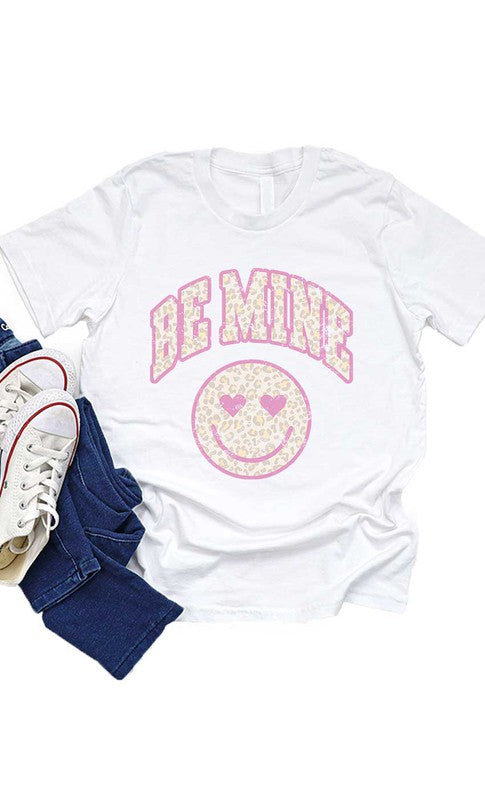 Be Mine Smiley Face Graphic Tee - Available 1/15 - shoptheexchange