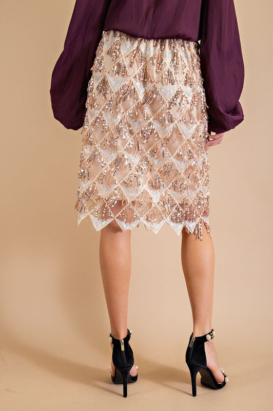 In the Spotlight Sequin Skirt - shoptheexchange