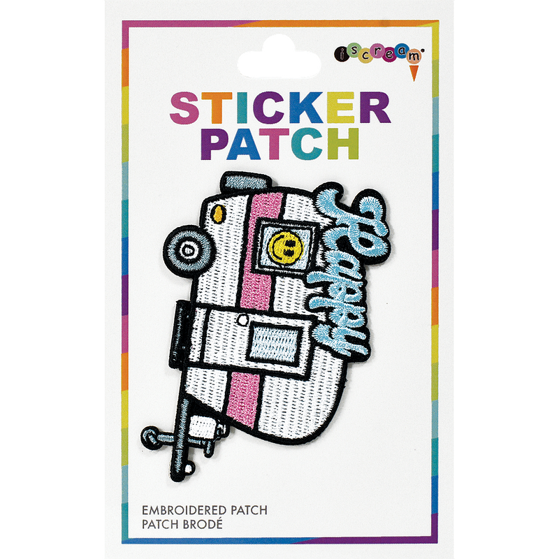 Happy Camper Embroidered Sticker Patch - shoptheexchange