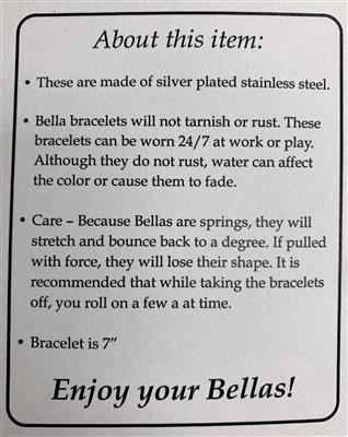 Bella Bracelets in Platinum - shoptheexchange