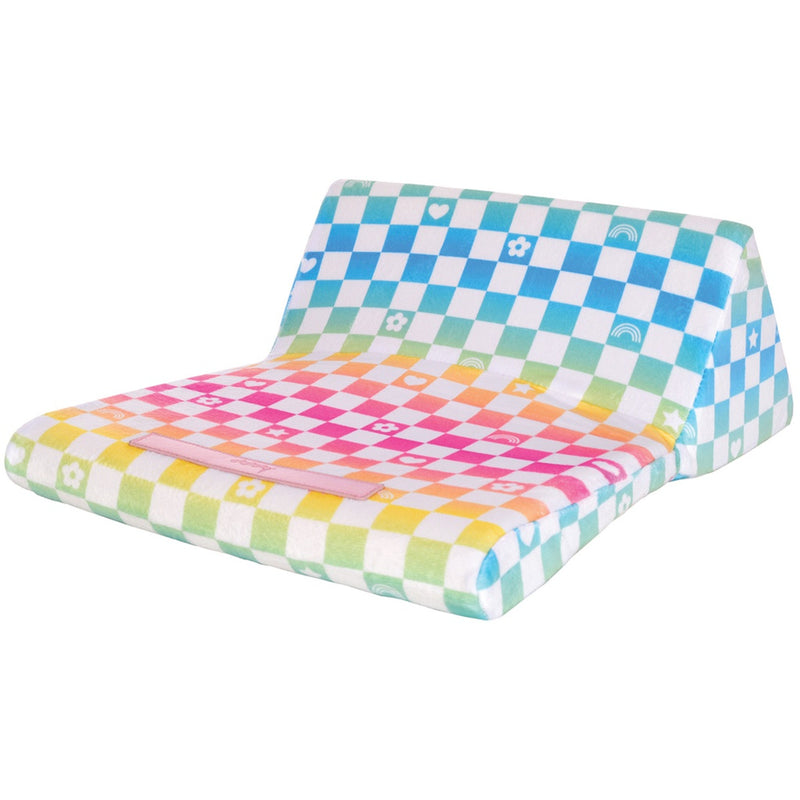 Ombre Checkerboard Tablet Pillow