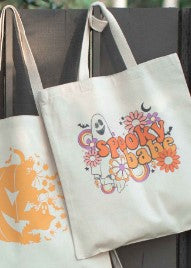 Spooky Babe Halloween Tote Bag