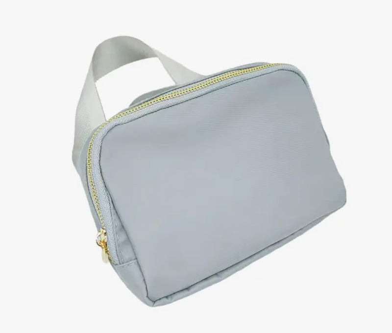 Varsity Collection Fannie Waist Pack Bag - Gray