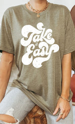 OE: Groovy Take it Easy Graphic Tee